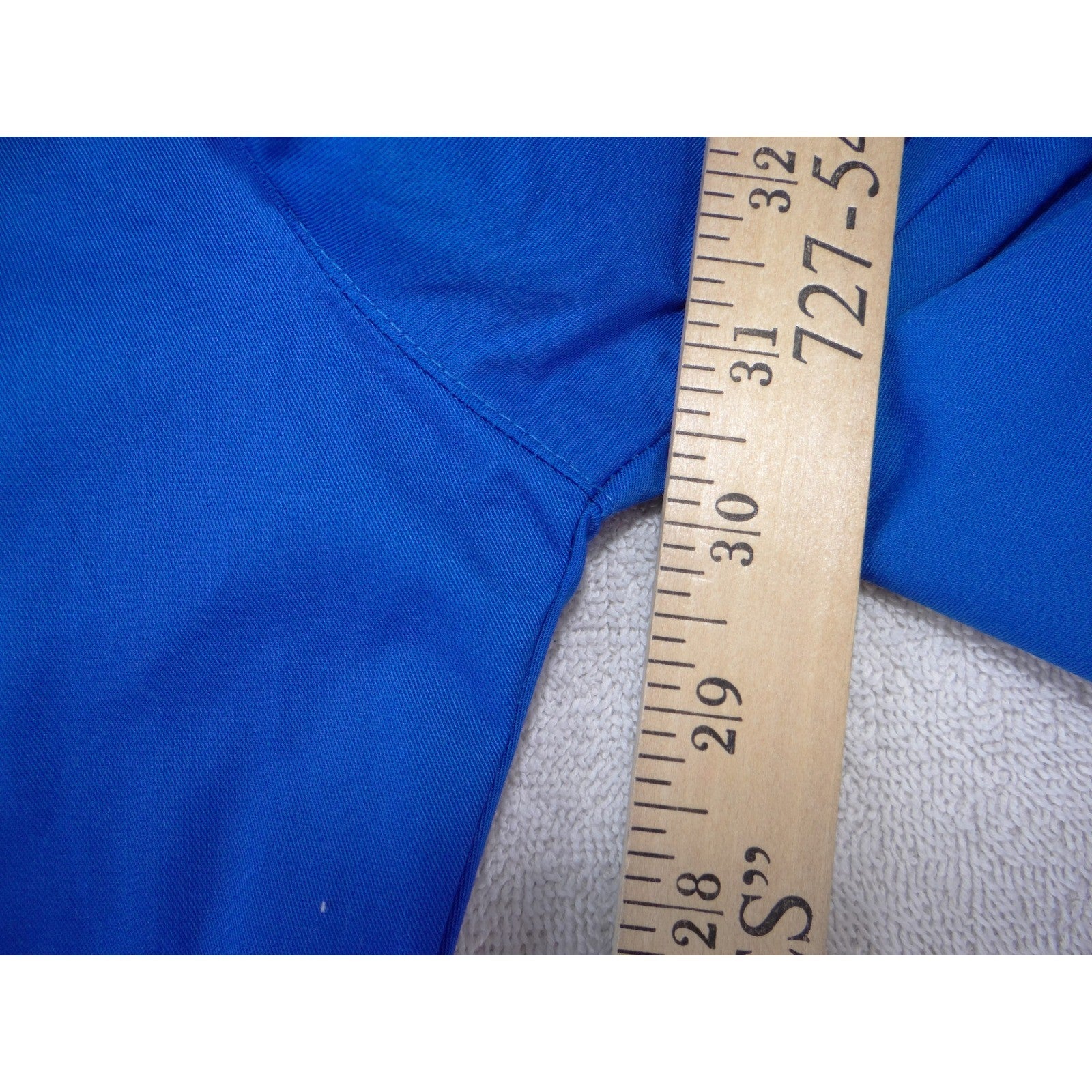 WonderWink WonderWORK Womens Scrub Pants Blue Cargo Pocket Drawstring Medium