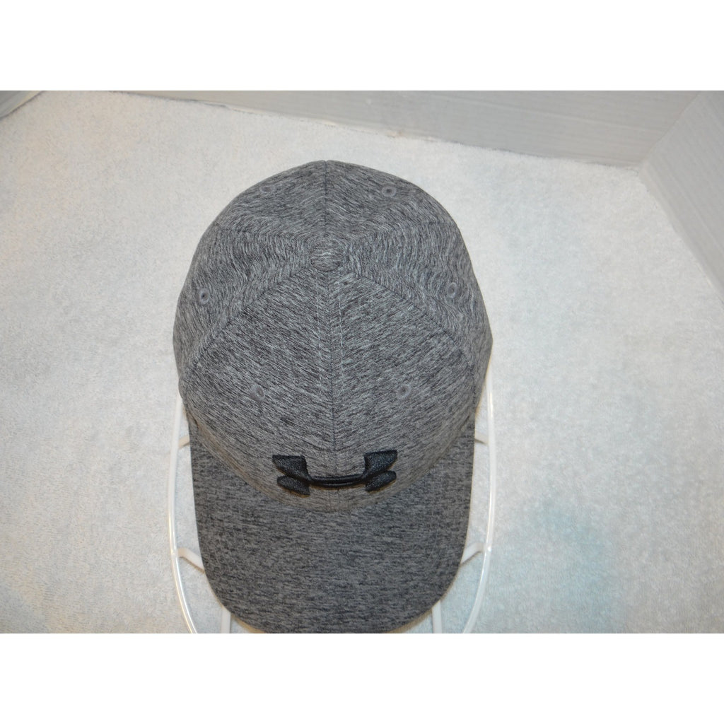 Under Armour Mens Heather Grey Stretch Fit Baseball Cap Hat LG/XL