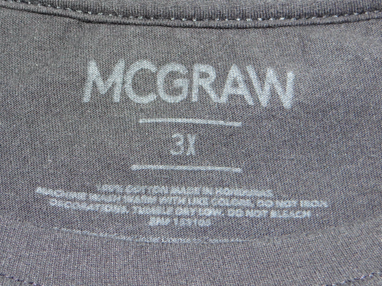 Tim McGraw Graphic T-Shirt - Black - 3XL