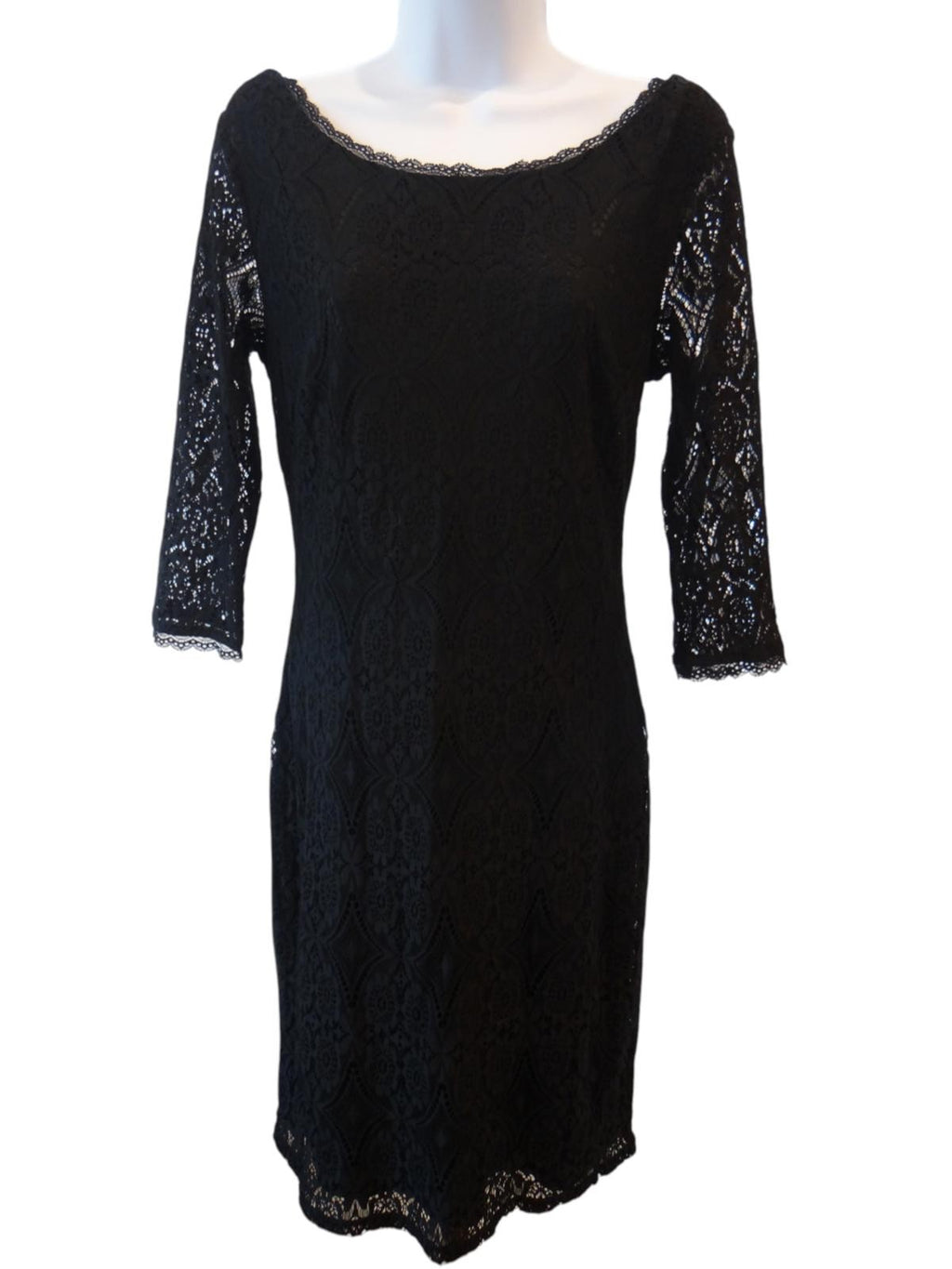 Laundry by Design Black Lace Dress - Size 8