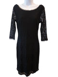 Laundry by Design Black Lace Dress - Size 8
