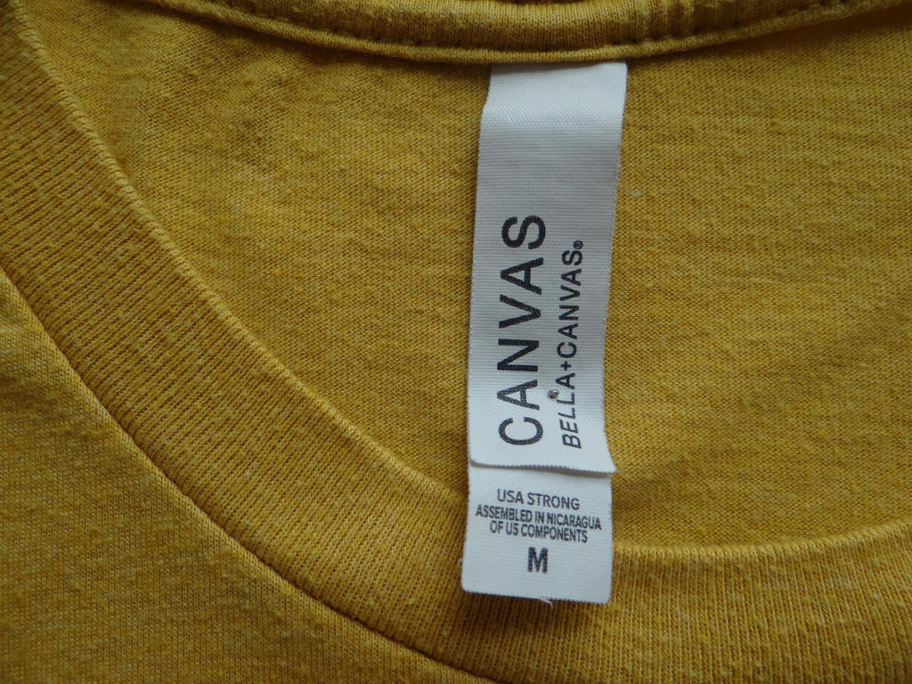 Bella+Canvas 'Raise Them Kind' T-Shirt - Mustard Yellow