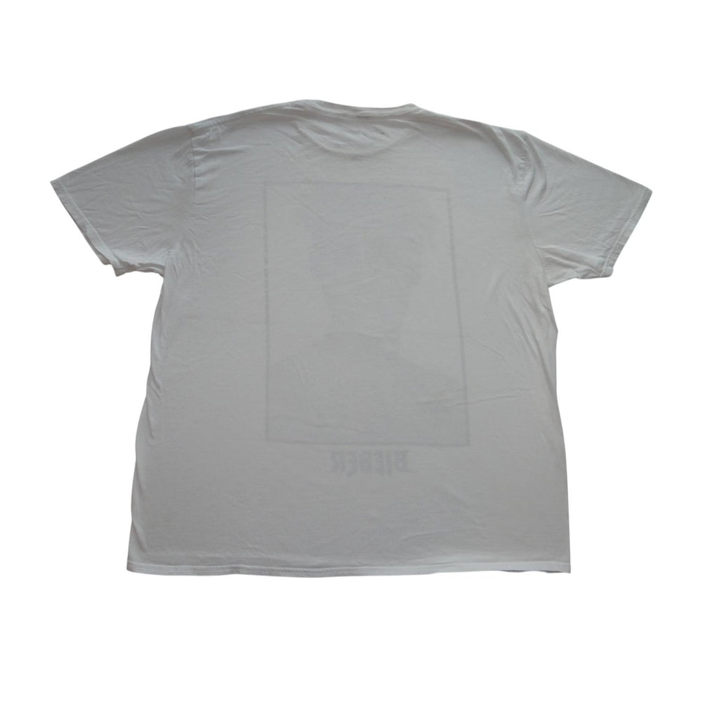 White Justin Bieber Graphic T-Shirt