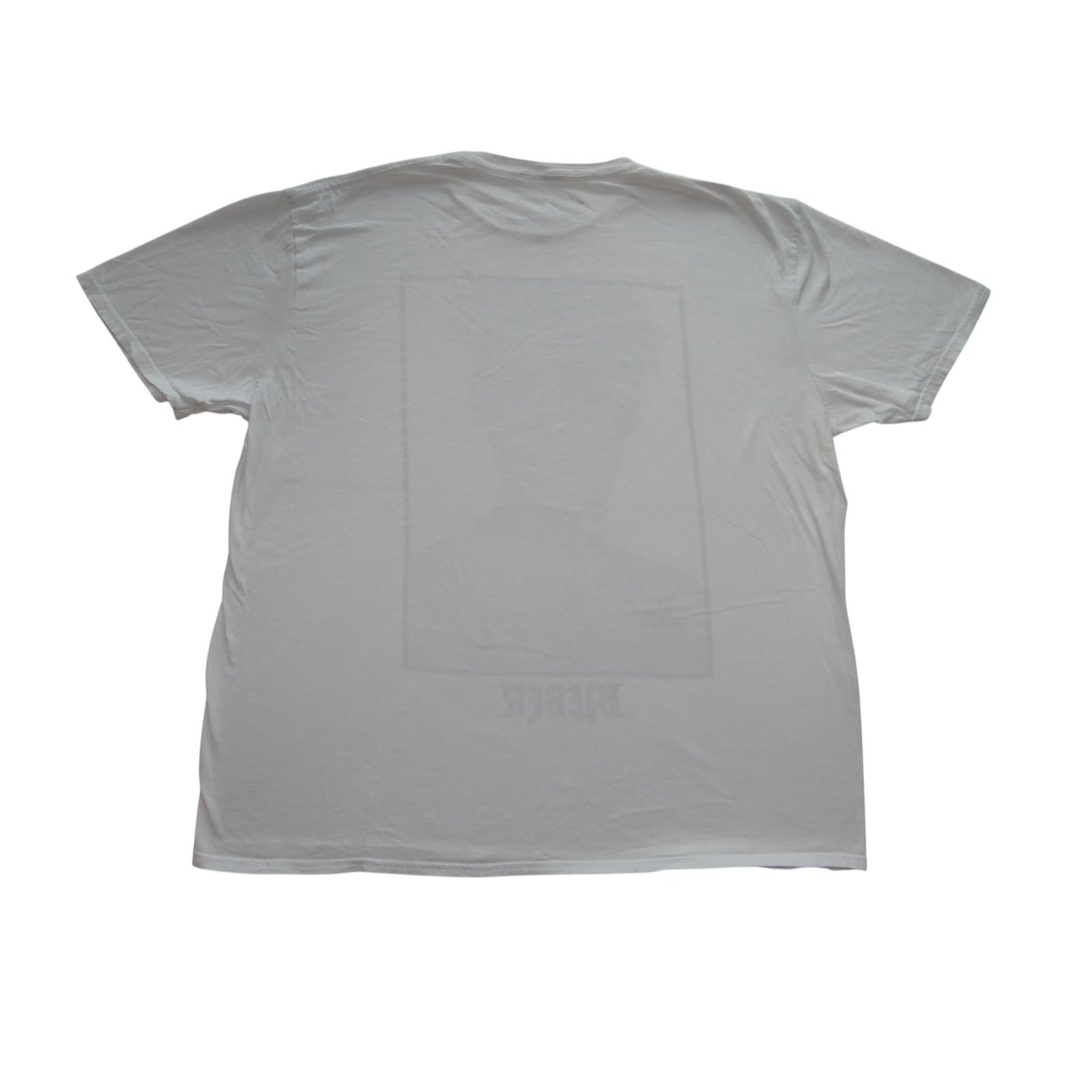White Justin Bieber Graphic T-Shirt