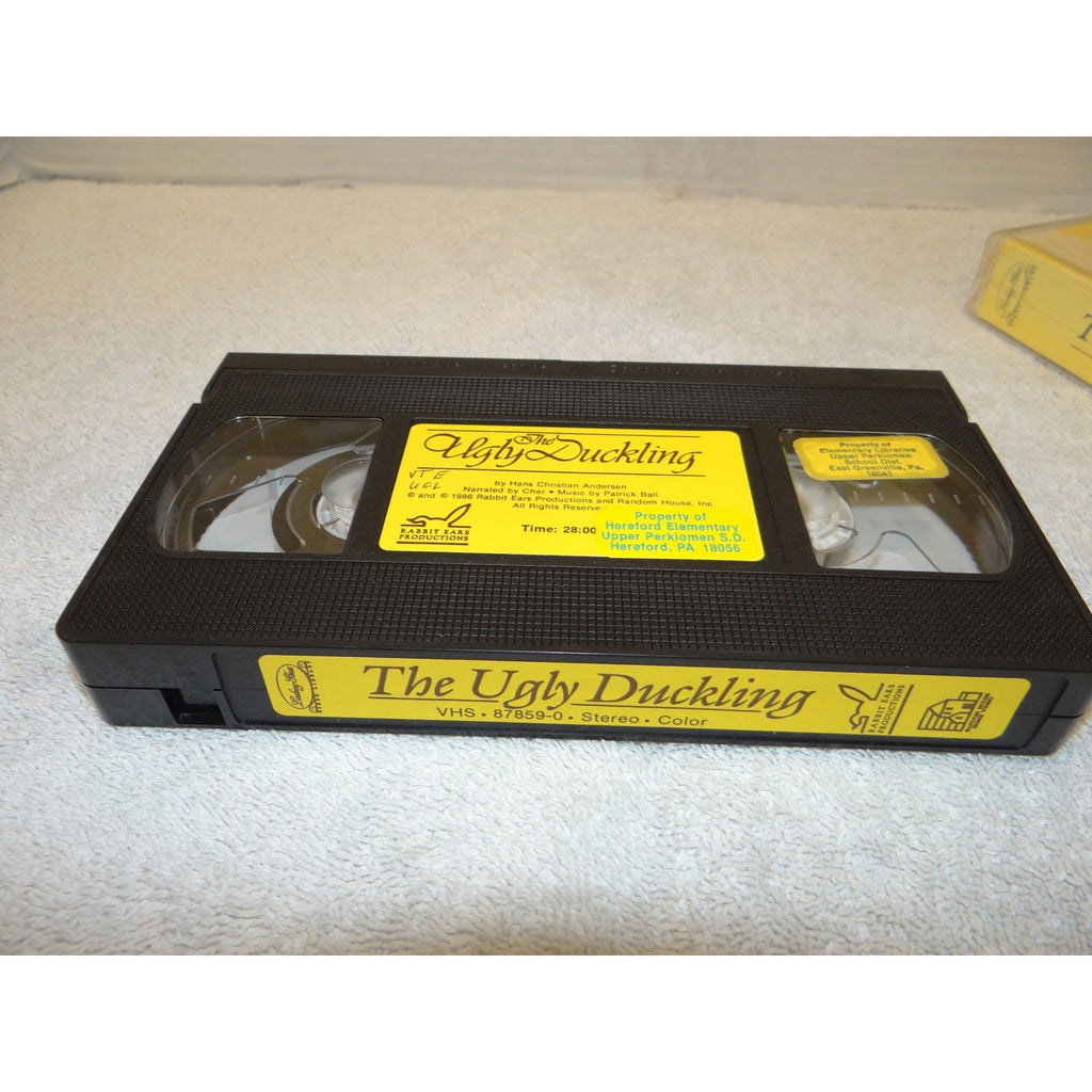 The Ugly Duckling VHS 1986 Cher Narrated Rabbit Ears Productions Looking Glass