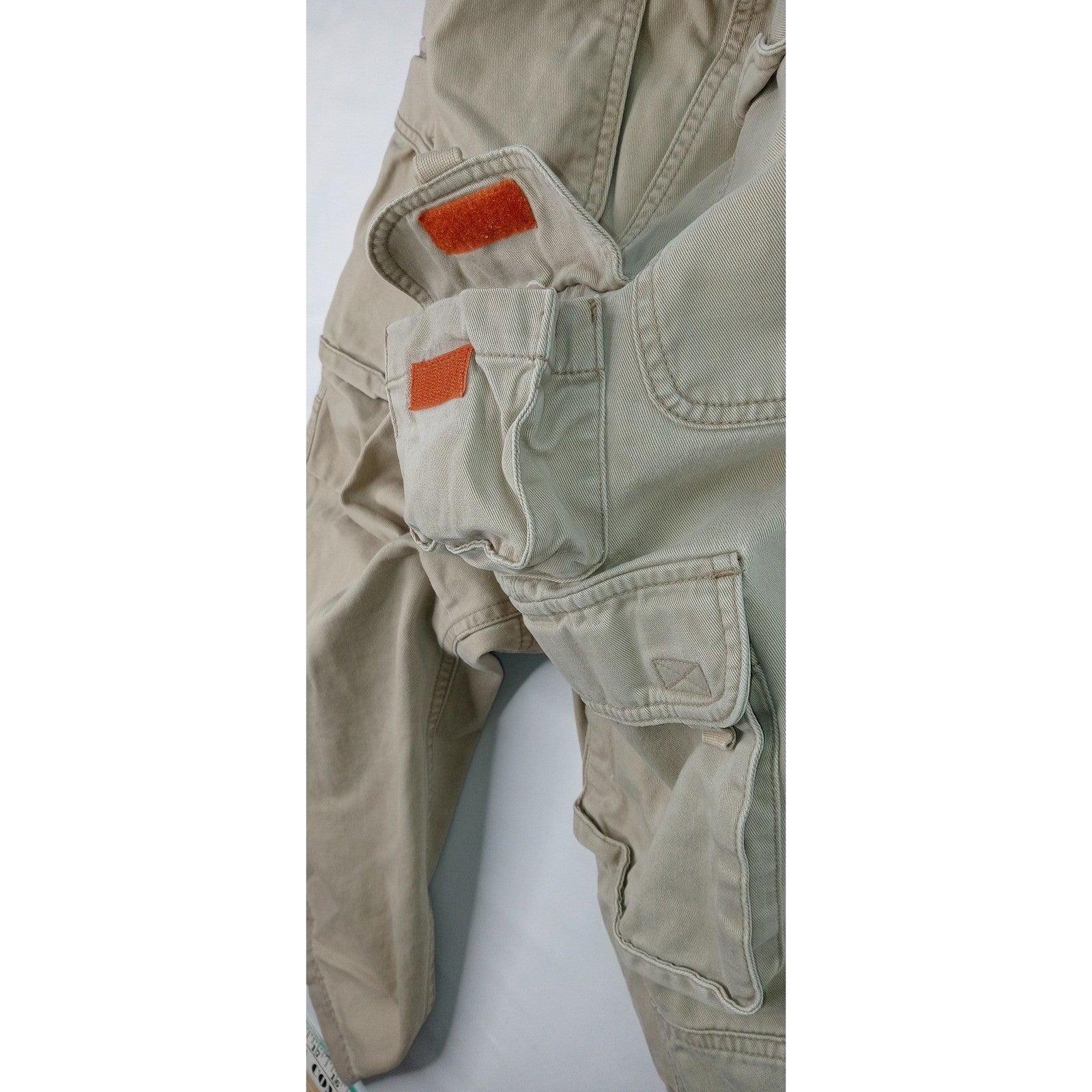 Eddie Bauer Mens Tan Cargo Pants Cotton Casual Outdoor Size XL