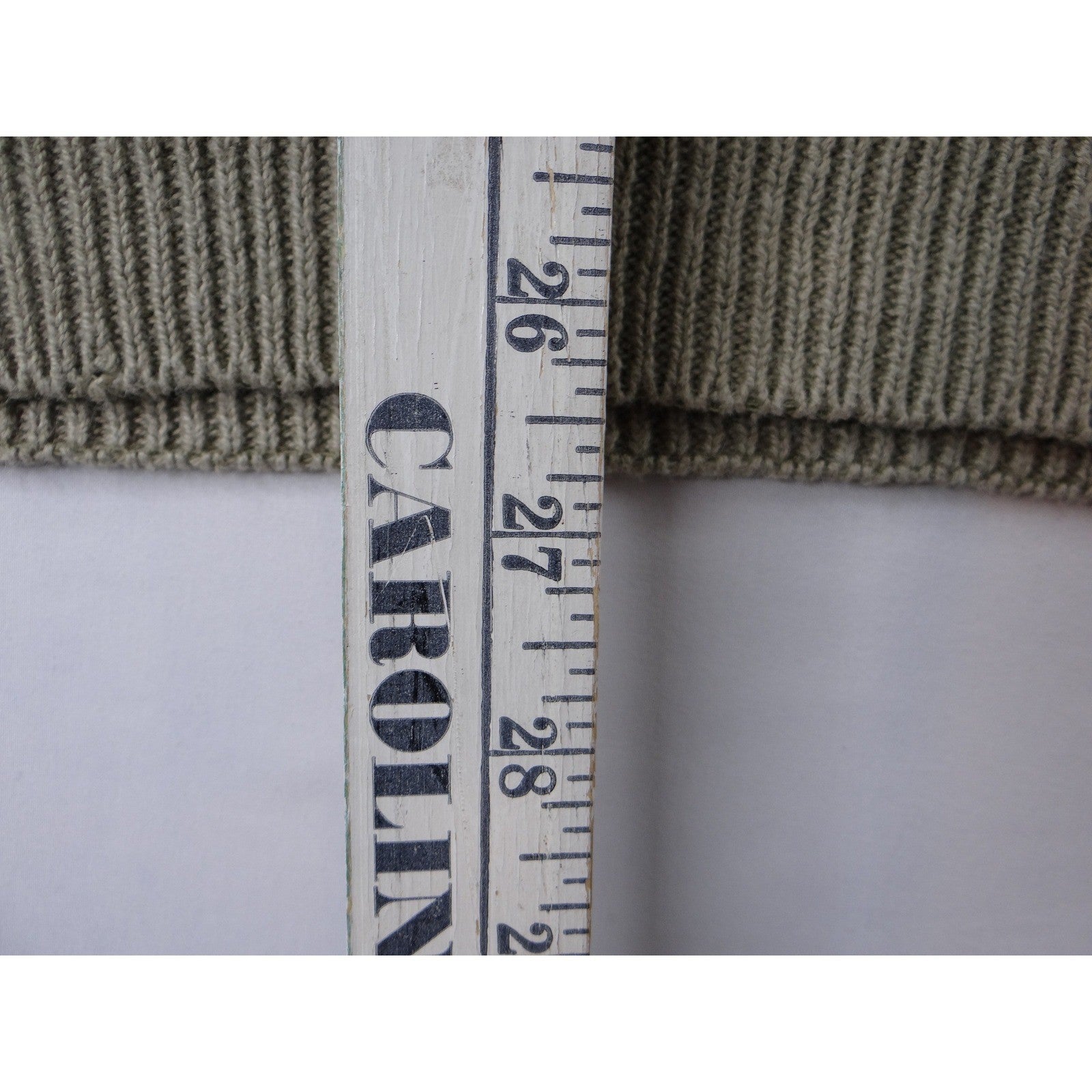 Vintage Unique Maurada Embellished Sweater Beige Knit Dolman Sleeve Women's M