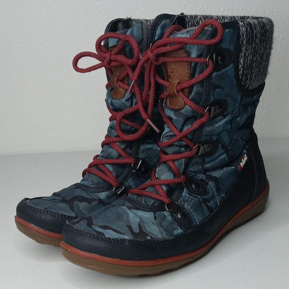Khombu Womens Winter Boots Camo Lace Up Insulated Warm Snow Boots