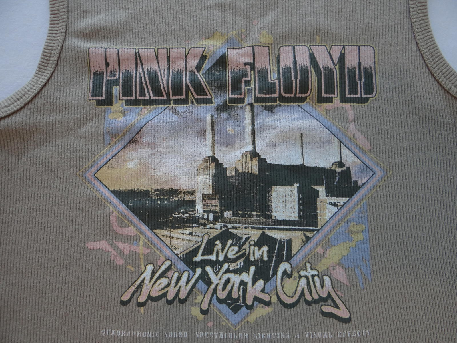 Pink Floyd Crop Top - Live in New York City - Size S