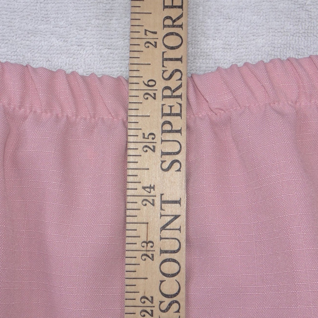 Whirlaway Frocks Vintage Pink Plaid Skirt Suit Set 22WP Puff Sleeve Made in USA