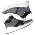 Puma Fierce Core Kids High Top Sneakers Grey Black Slip On Size 5.5Y