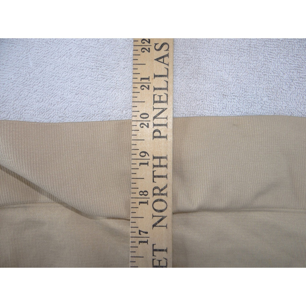 Cacique The Slimmer Ultra High-Waist Shapewear Shorts Beige Womens 18/20 NEW
