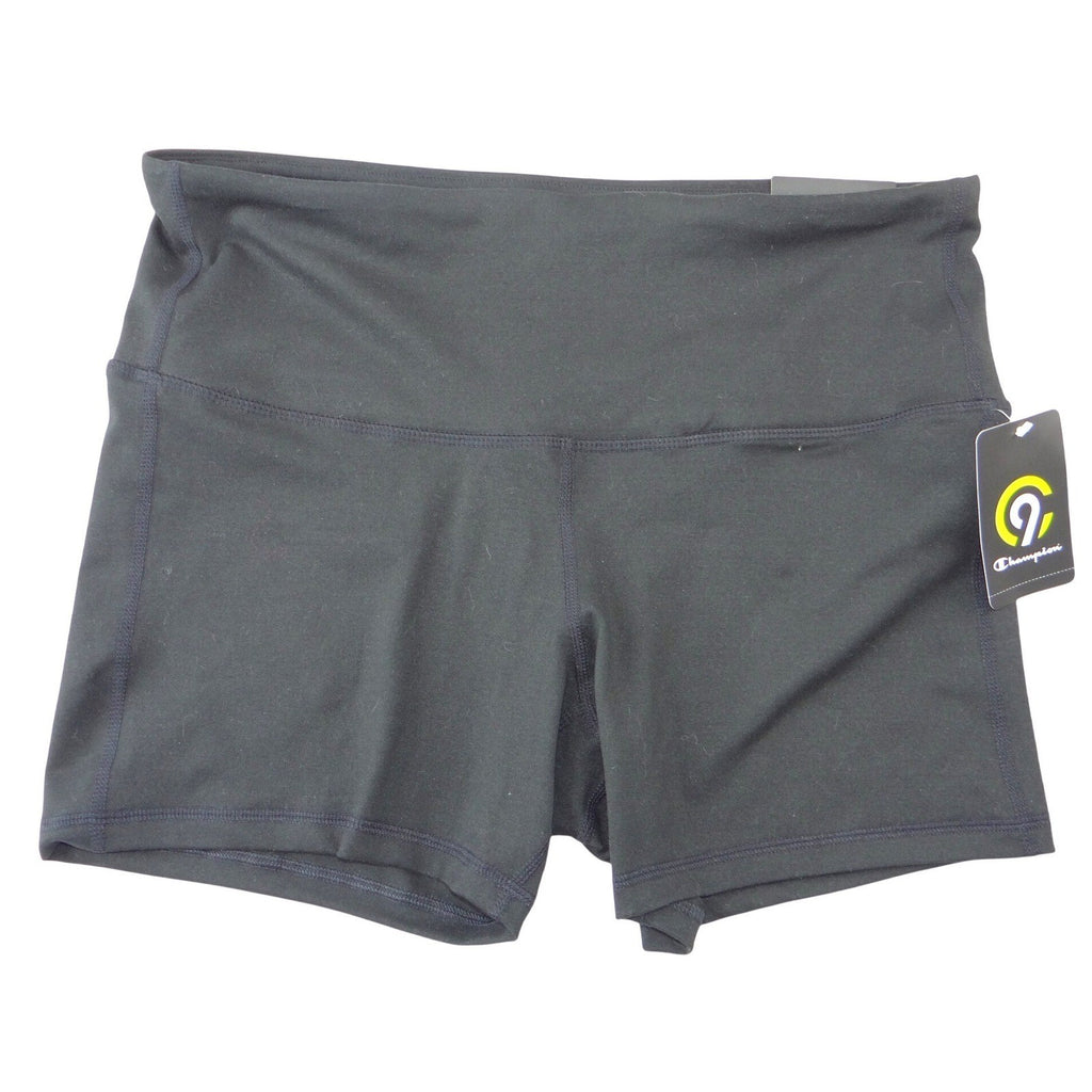 NWT-Champion C9 Freedom Womens High Waisted Athletic Shorts Ebony Black XL