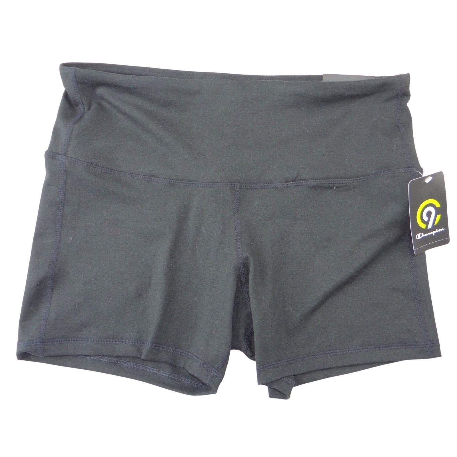 NWT-Champion C9 Freedom Womens High Waisted Athletic Shorts Ebony Black XL