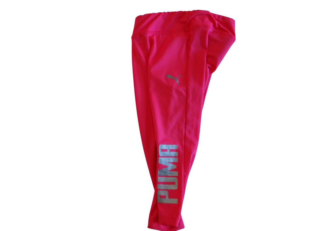 PUMA Girls' Hot Pink Leggings - Size 12 MONTHS