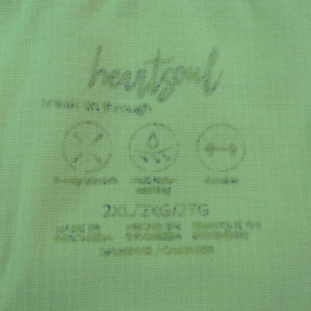 Heartsoul Break On Through Neon Lime Yellow V-Neck Scrub Top Womens 2XL 2XG