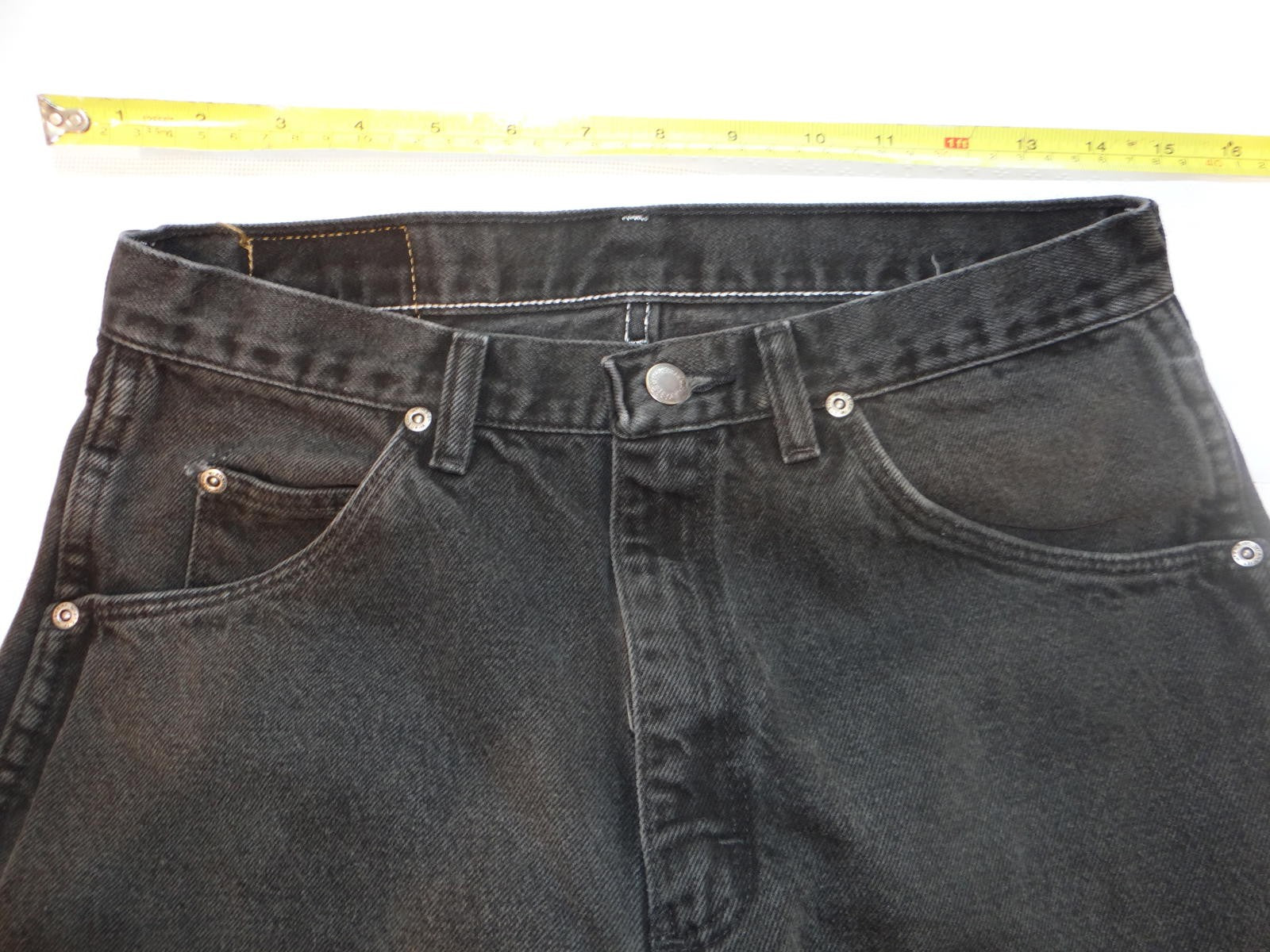 Vintage Wrangler Men's Black Jeans
