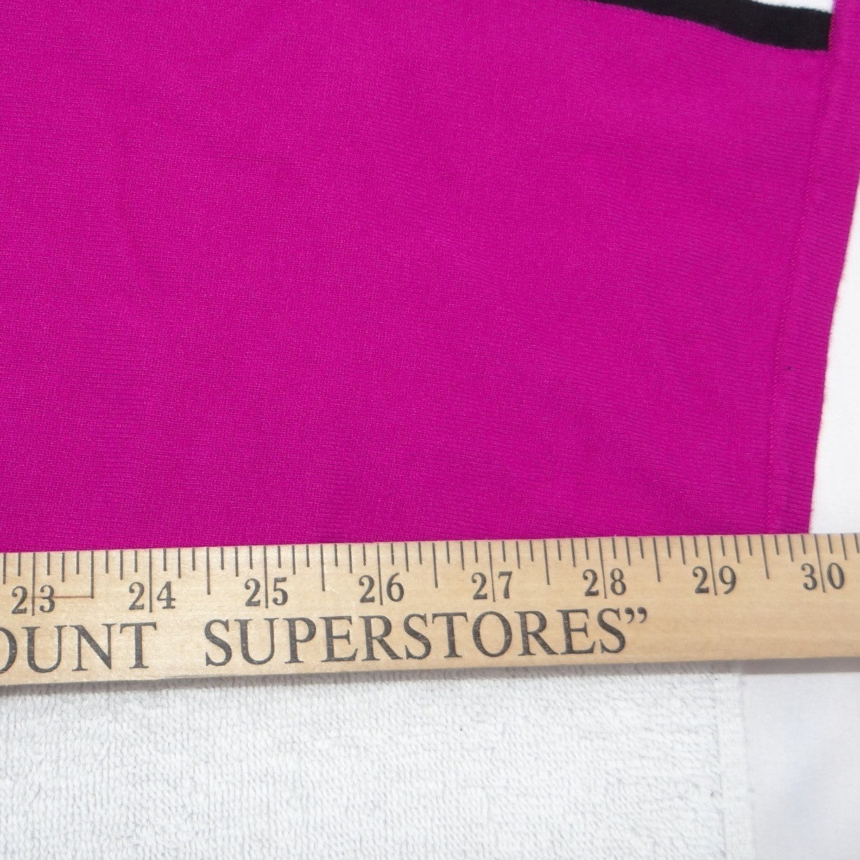 Style & Co Petite Magenta Pink Colorblock Batwing Dolman Knit Sweater Top PP