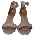 Dream Pairs Women Gold Glitter Ankle Strap Stiletto Heels Dress Shoes Size 6.5
