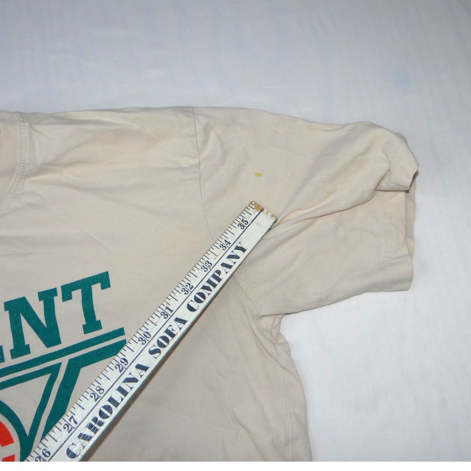 Element Organic Cotton T Shirt Men's XL Beige Graphic Tee Est 1992