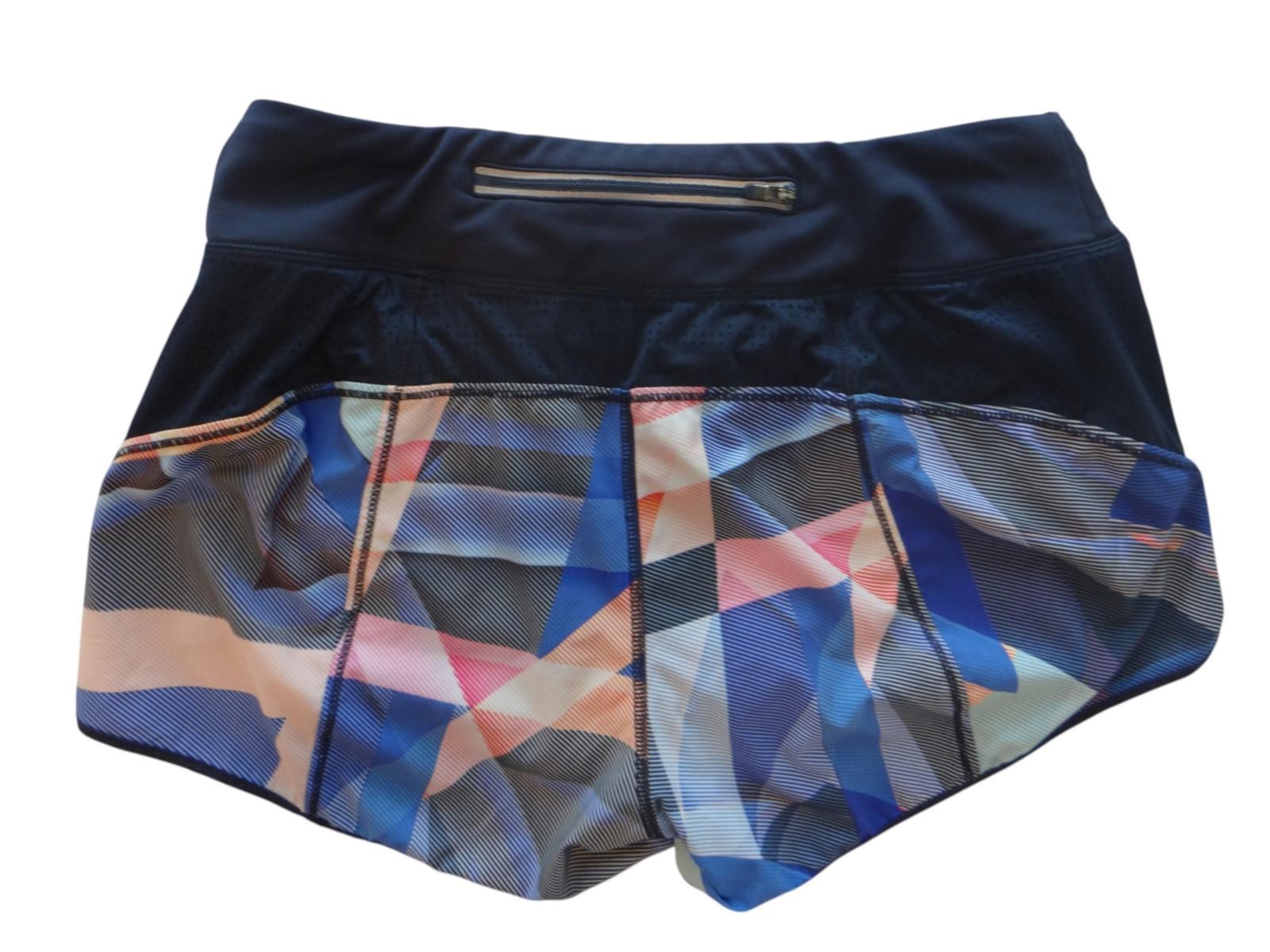 Vibrant Color-Block Running Shorts