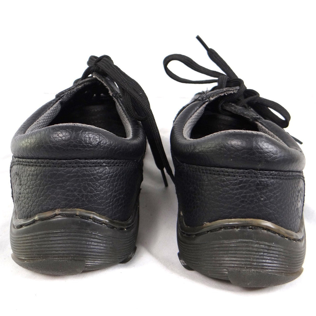 Dr. Martens Pembroke Black Pebbled Leather Low Top Sneakers Mens 11
