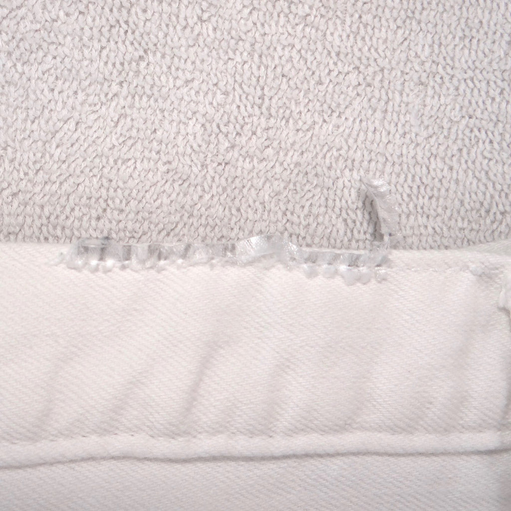 Black Orchid Los Angeles Womens White Distressed Straight Leg Jeans Size 28