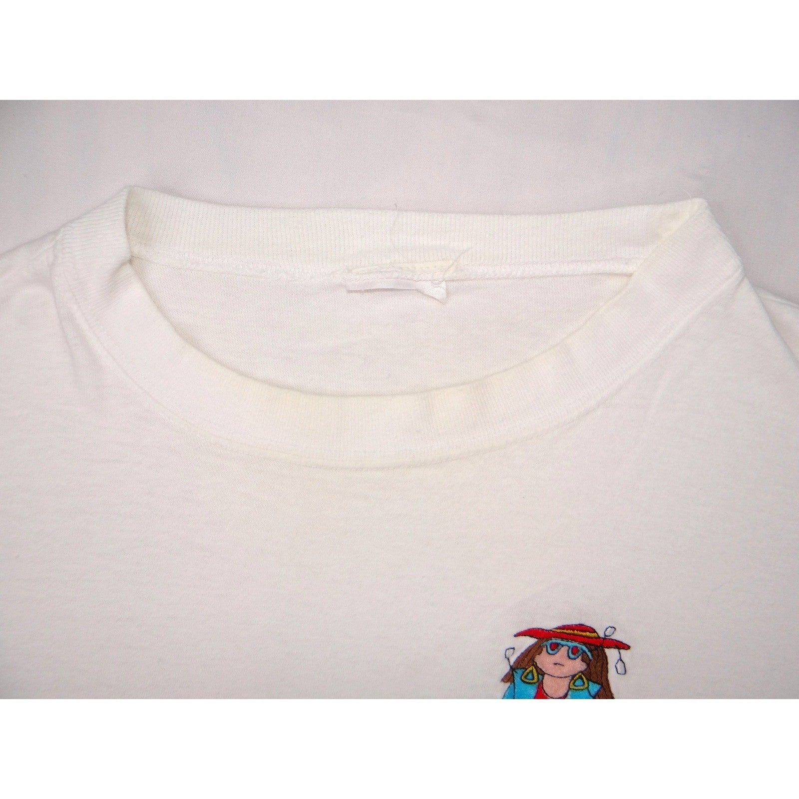 White Embroidered T Shirt Funny Quote I Shop Therefore I Am Broke Graphic Tee
