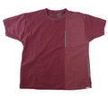 FIGS Technical Collection XL Burgundy Maroon Scrub Top Zip Pocket 2408