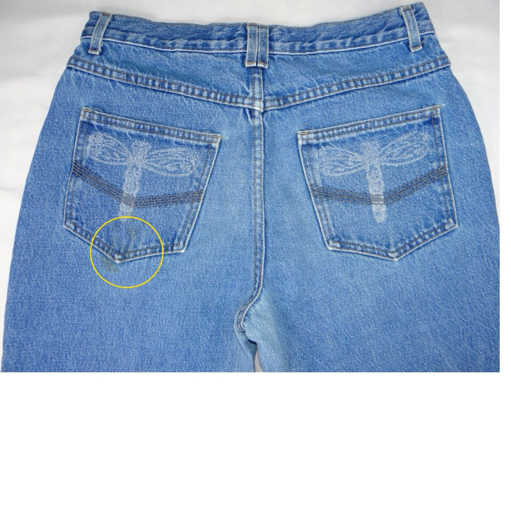 Vintage D Mode Classix Denim Bell Bottom Jeans Sz 13 Flare Cotton Made in USA