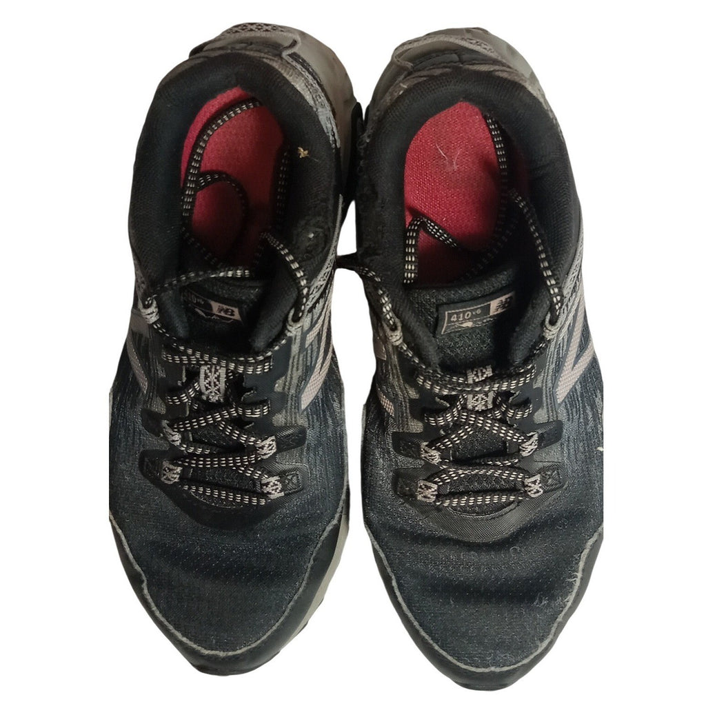 New Balance WT410LB6 Trail Running Shoes Womens Size 8 Black Gray