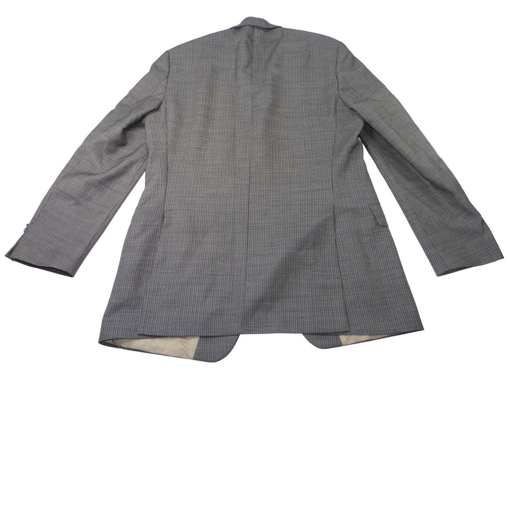HUGO BOSS Men's Grey Check Wool Blend Blazer Sport Coat Size 42L