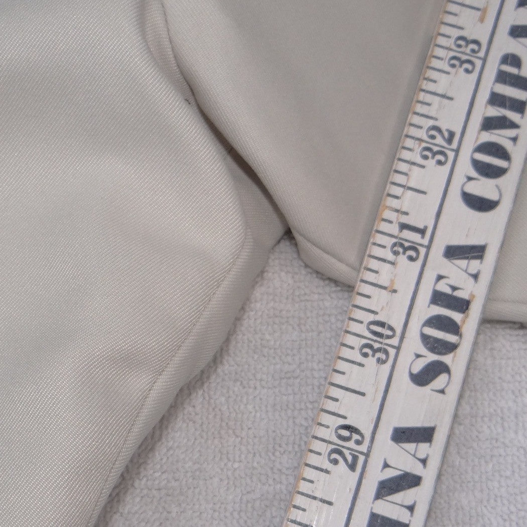 Concepts by Claiborne Beige Straight Leg Trousers Mens 42x31 Flat Front Pants