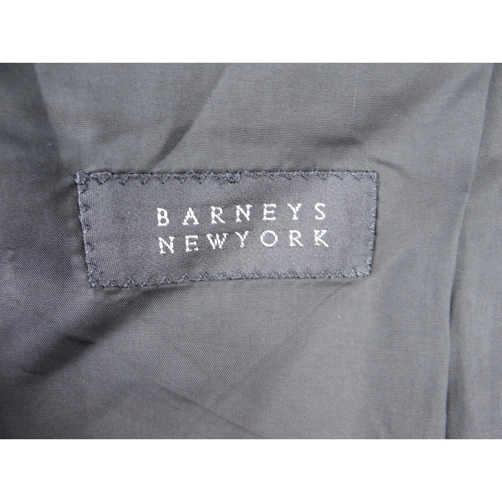 Hugo Boss Barneys New York Mens Charcoal Gray Wool Blend Blazer Jacket