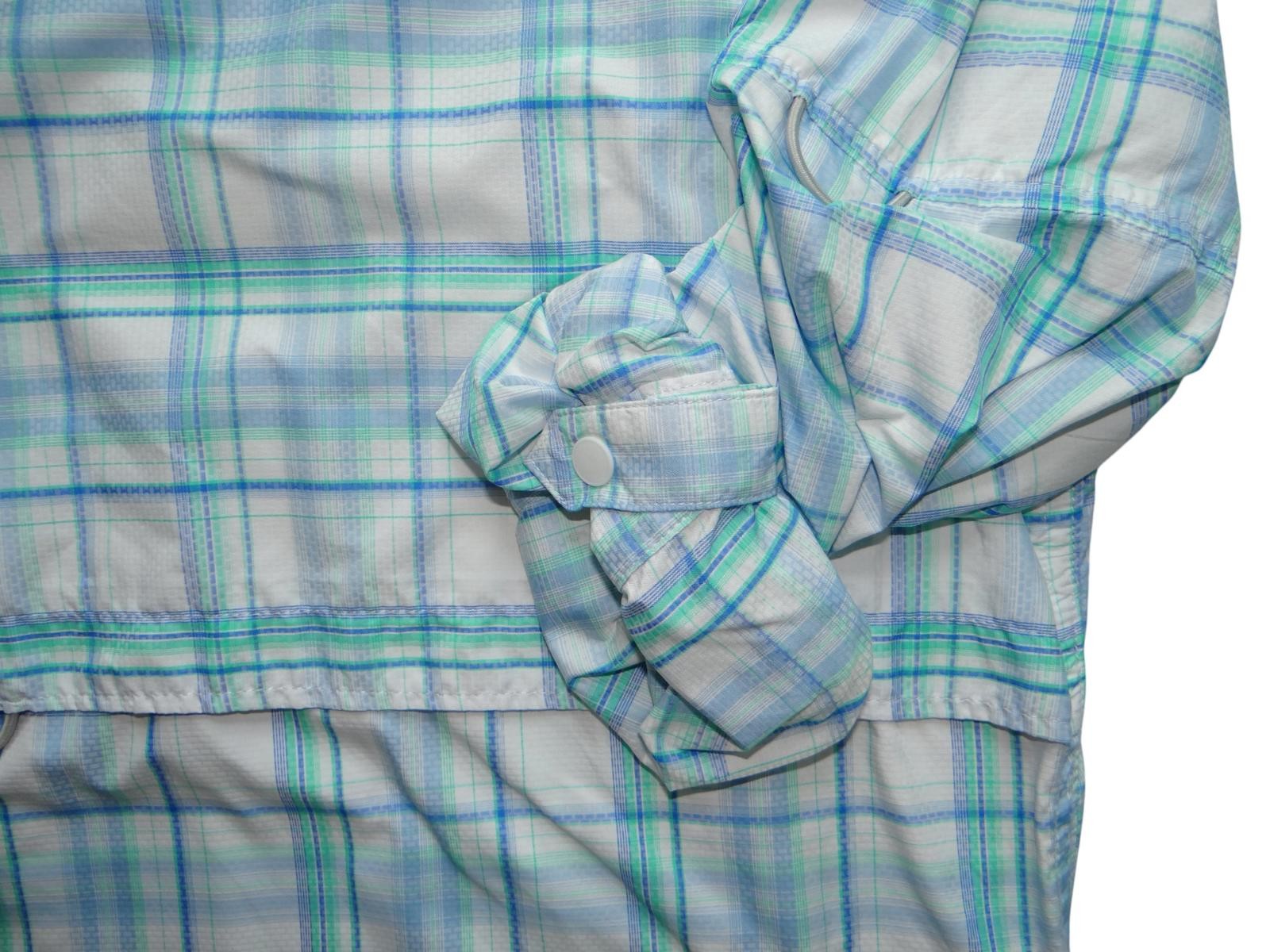 Field & Stream Men's Plaid Long Sleeve Shirt - Blue & Green