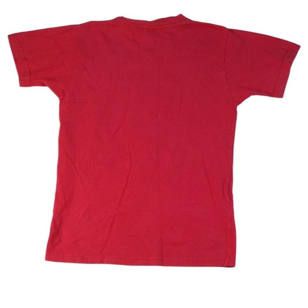 Pooh Felt a Laugh Coming On Red Graphic T Shirt Size S