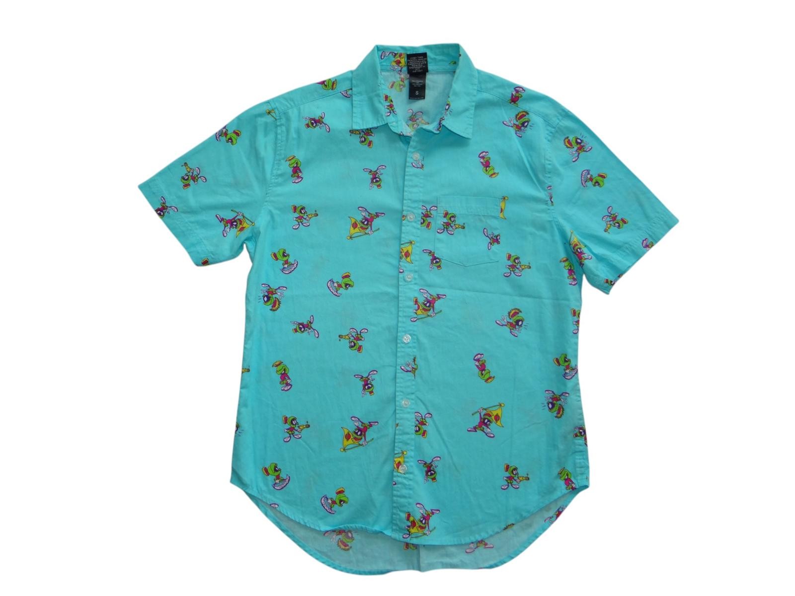 Looney Tunes Cartoon Print Short Sleeve Shirt - Vintage Inspired