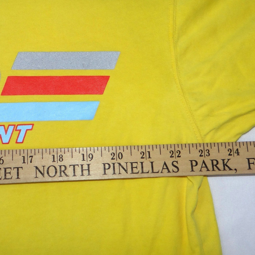 Maurice Malone Mojans Denim Equipment Yellow T Shirt Men's