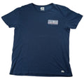Quiksilver Women's Navy Blue Graphic T-Shirt Surf Wave Logo Size L