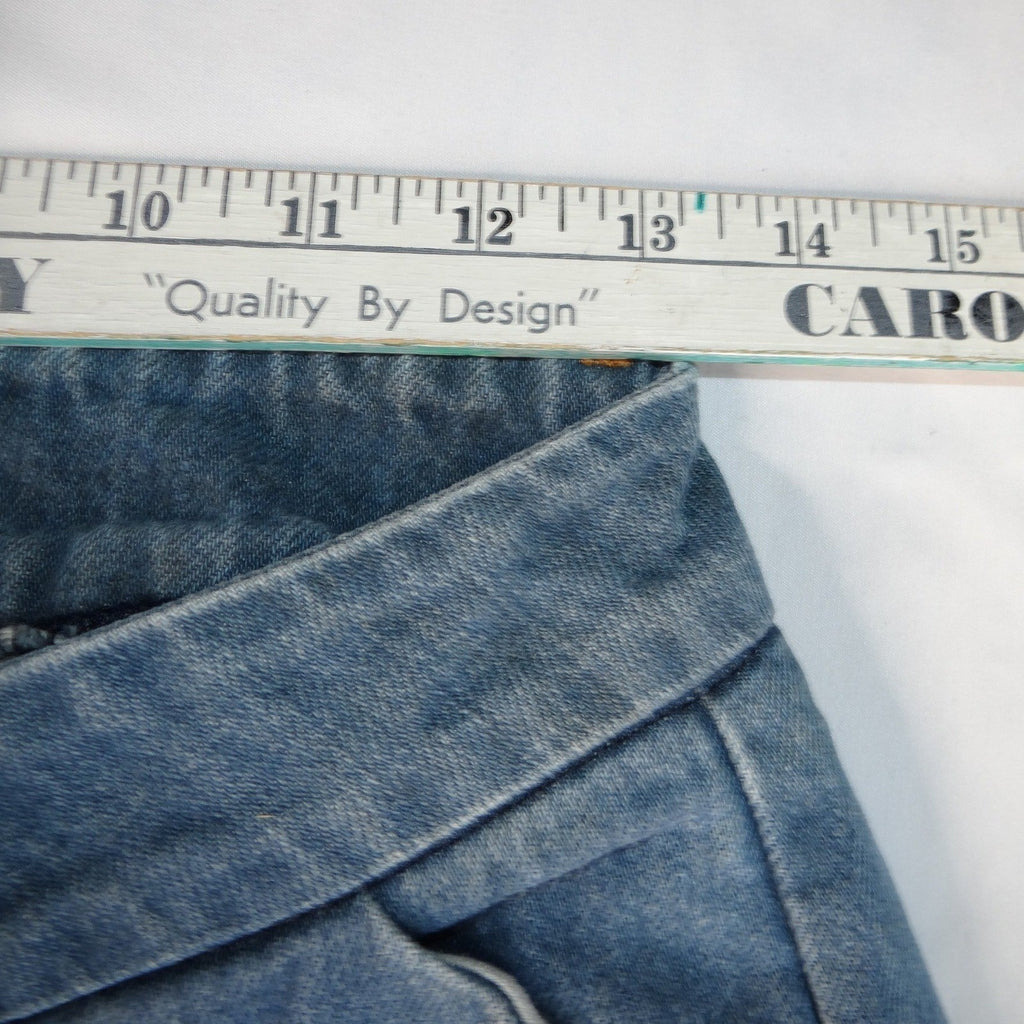 Bebe Jeans Womens Size 27 Blue Denim Flare Leg Jeans Made in USA
