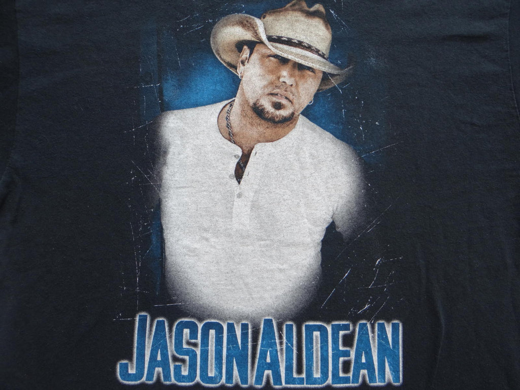 Jason Aldean 2015 Tour Black Graphic T-Shirt