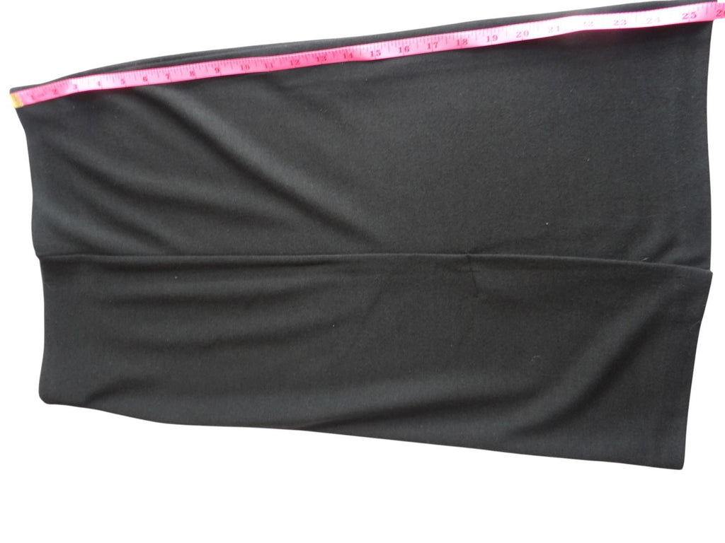 Classic Black Midi Skirt