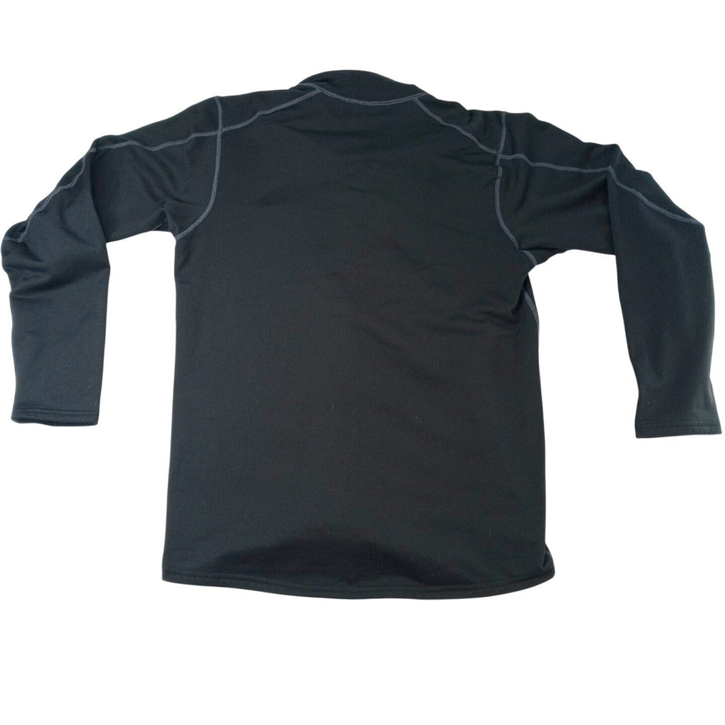 Shop Antarctica Black Long Sleeve Quarter Zip Pullover Shirt Women's Size L