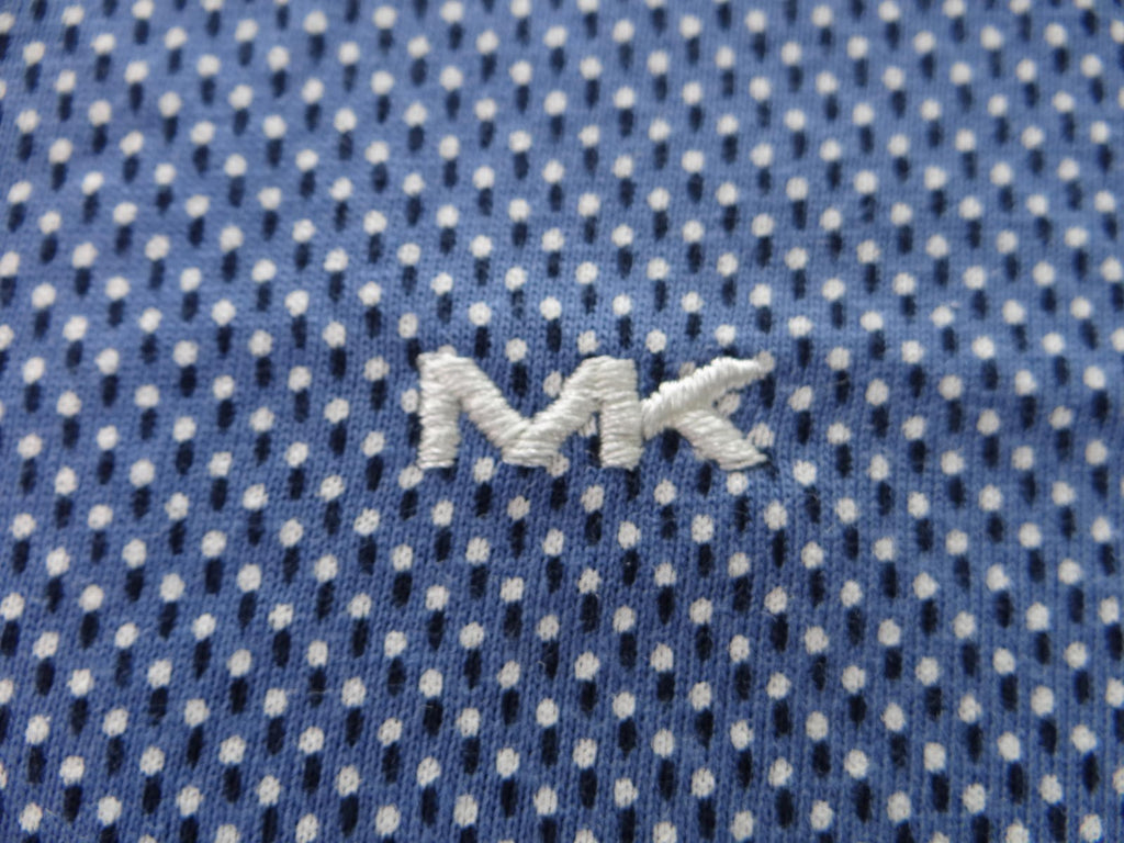 Stylish Michael Kors Blue Polka Dot T-Shirt