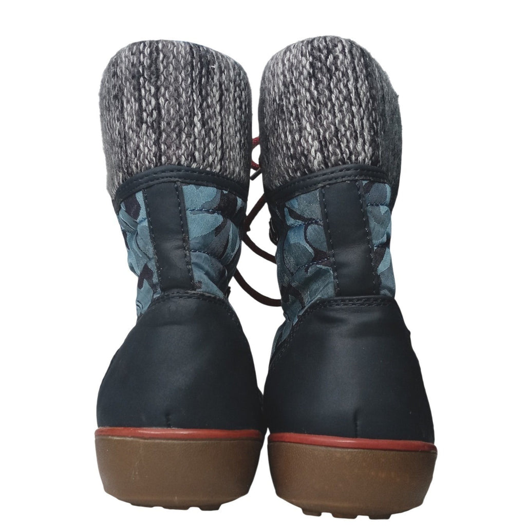 Khombu Womens Winter Boots Camo Lace Up Insulated Warm Snow Boots