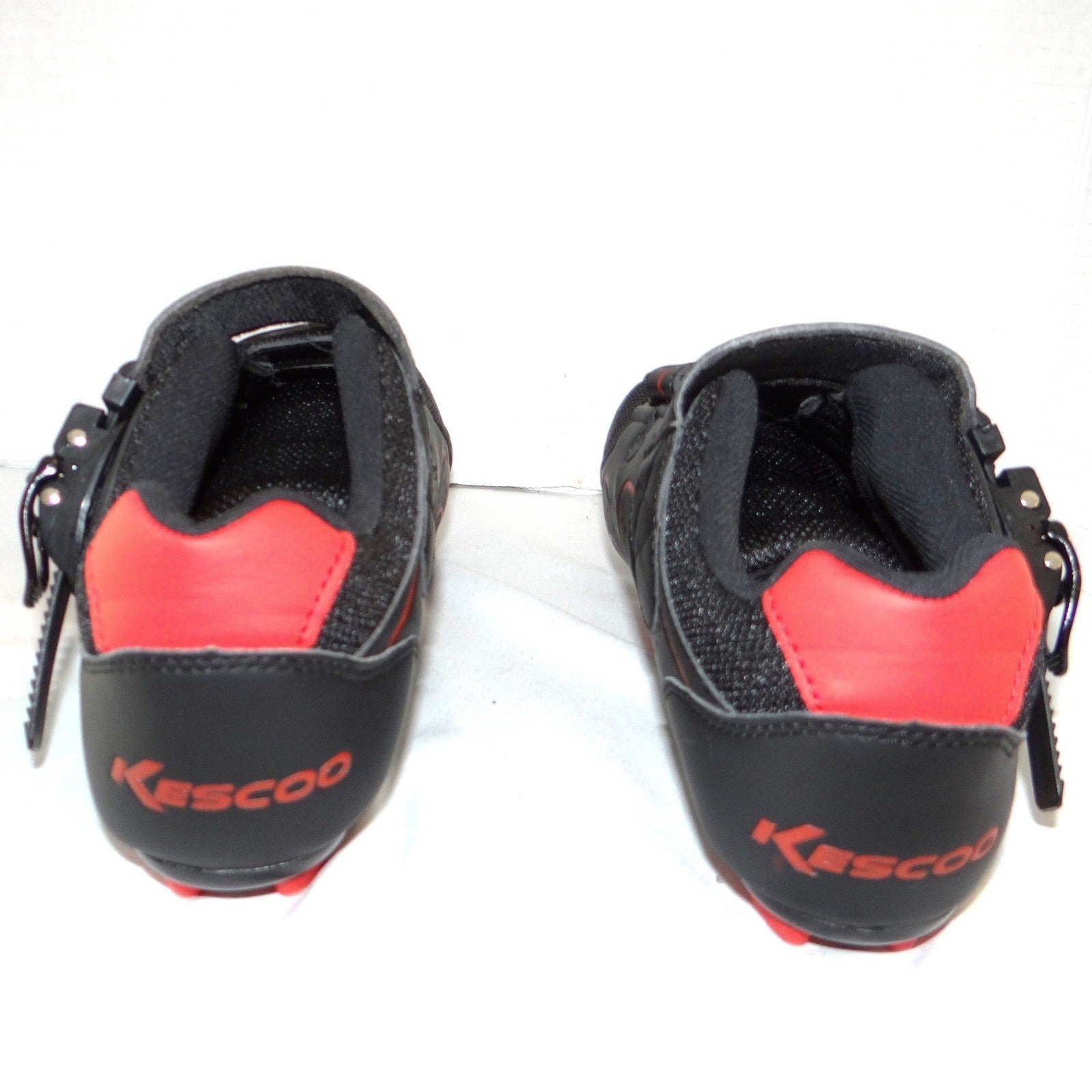 Kescoo Cycling Shoes Black Red Size 39 Look Delta Cleats Indoor Road Bike Mens 7