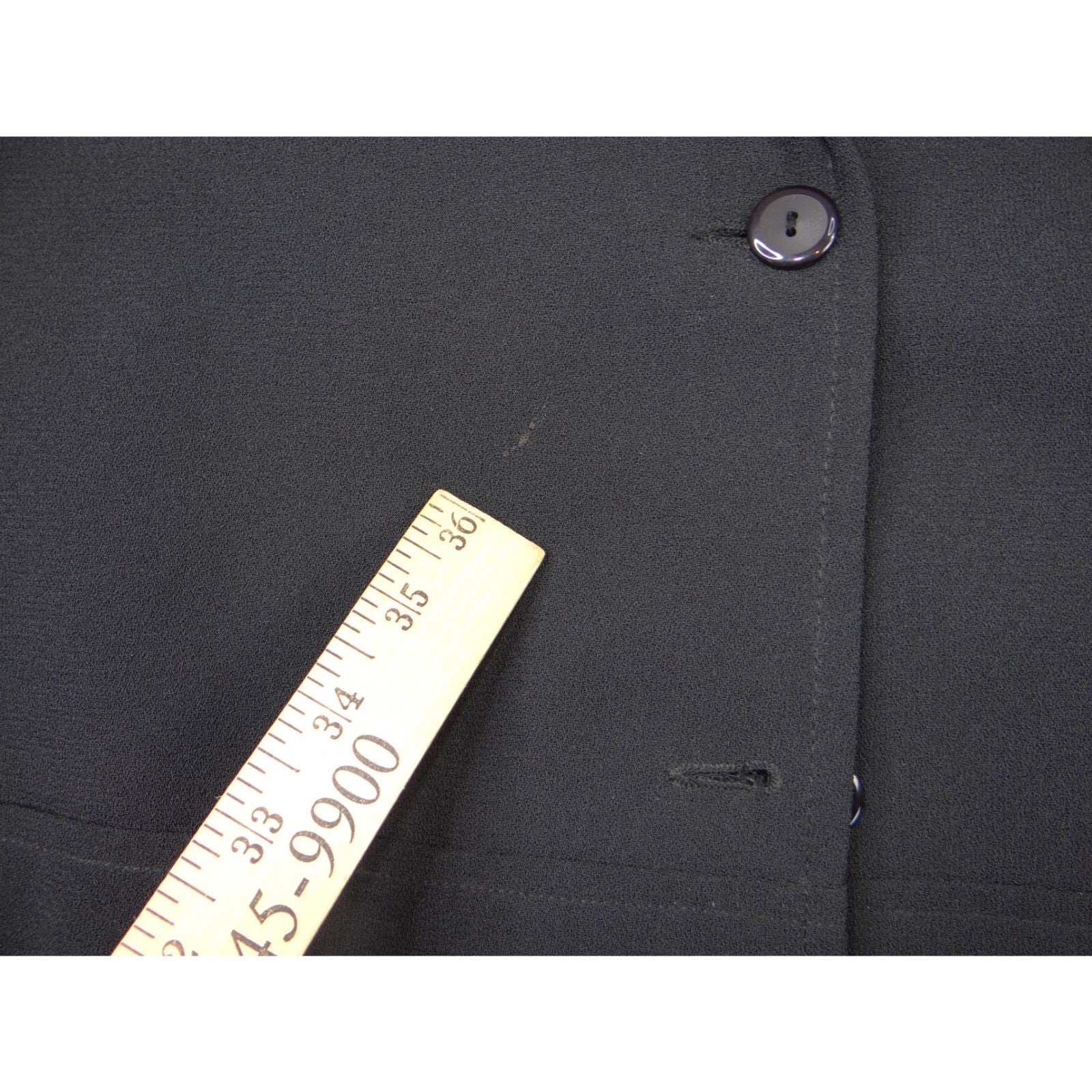 Sport Collection Womens Black 3 Button Blazer Jacket Size 14 Made in Canada