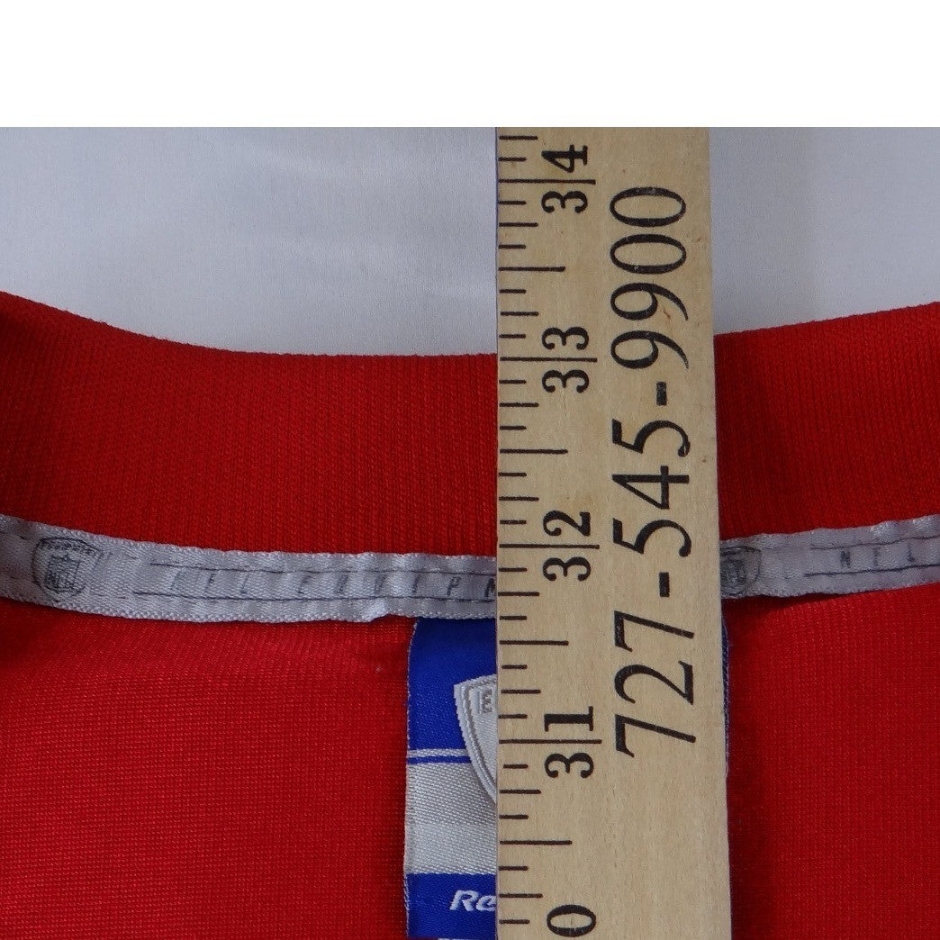 Reebok Kansas City Chiefs Leslie O'Neal 91 NFL Jersey Mens XL Red Mesh Football