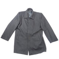 Dahongma Bigredhorse Mens Black Wool Blend Car Coat Overcoat Size XXXL 185/82