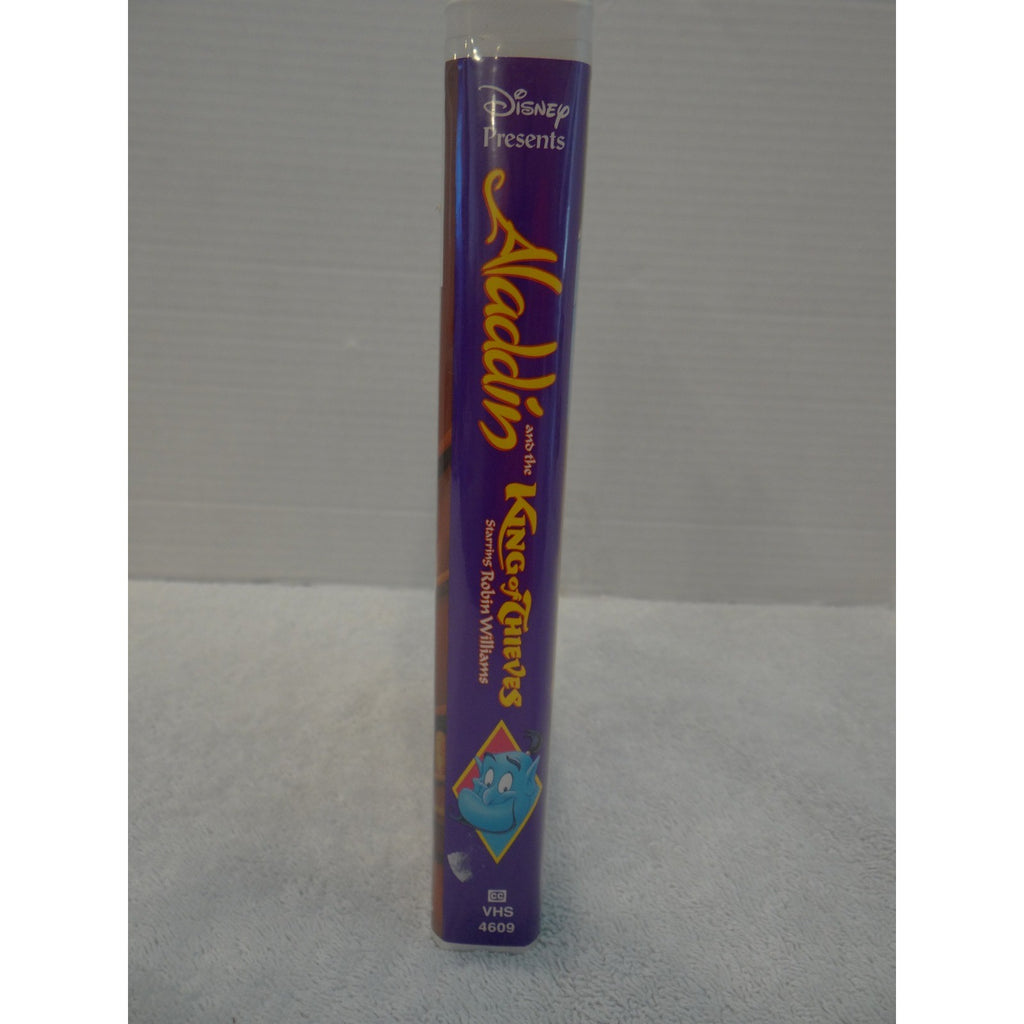 Disney Aladdin and the King of Thieves VHS Robin Williams Clamshell 1996